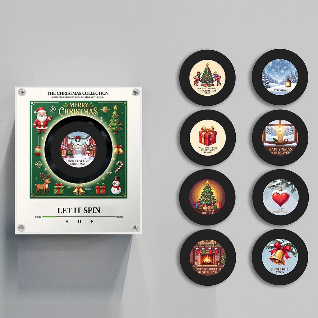 Le Village : le lecteur et ses 9 disques